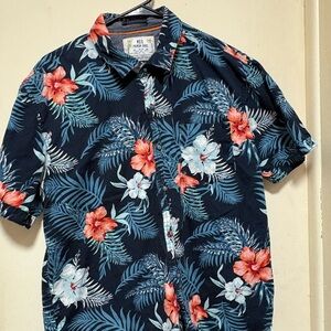 MBX Premium Goods Short-Sleeve Floral Hawaiian Shirt XL